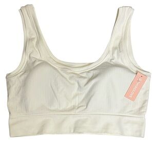 Thirdlove Pullover Light Support Tank Bra Scoop Neck Pads Sz 1X Cream Color New
